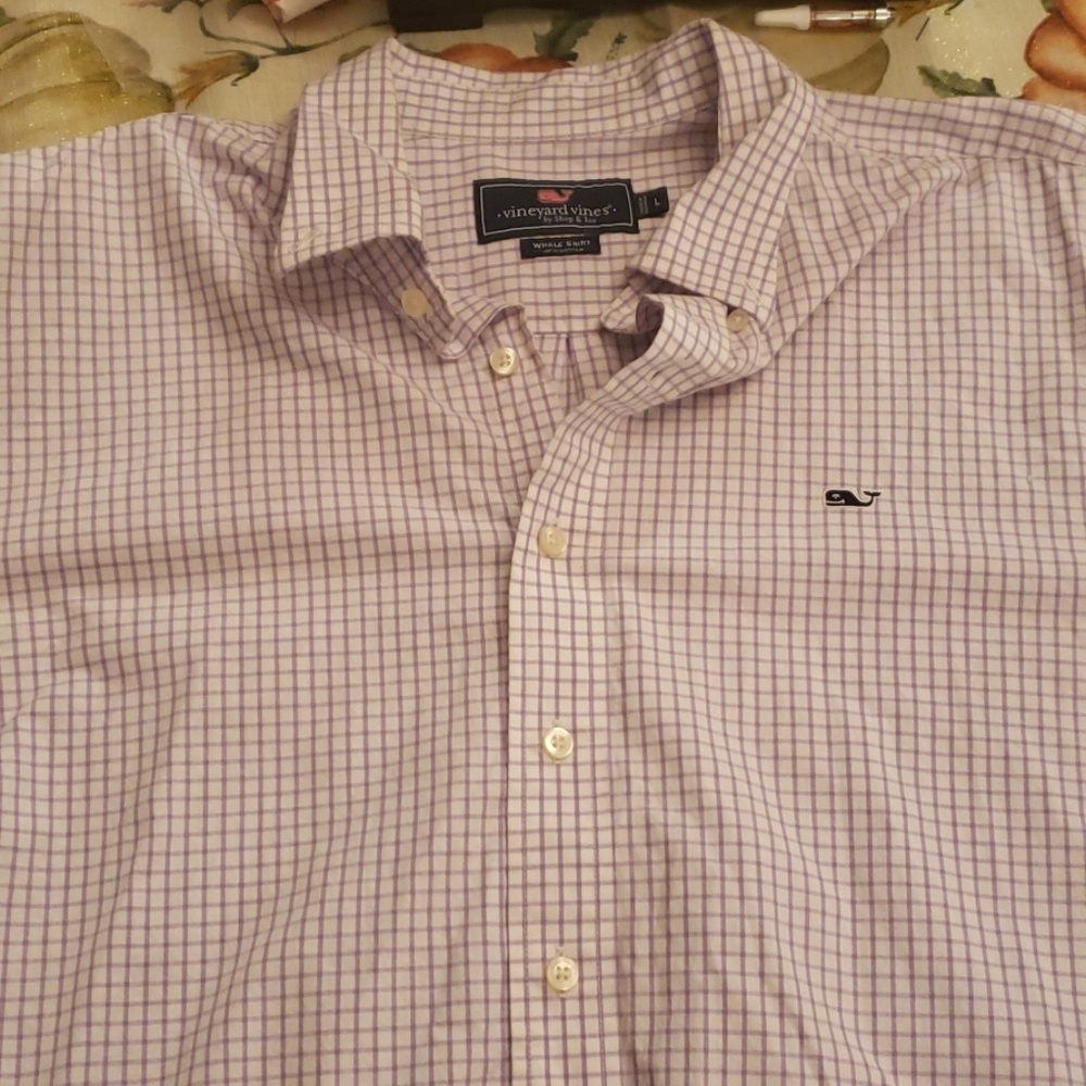Purple Vinyard Vines Button Down